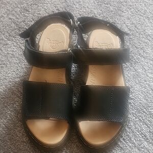 Dr. Martens Black Sandals-Romi